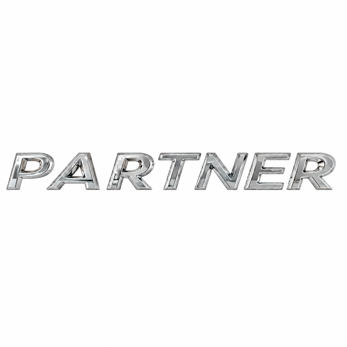 Partner Y.M. Krom Bagaj Yazısı Peugeot Uyumlu
