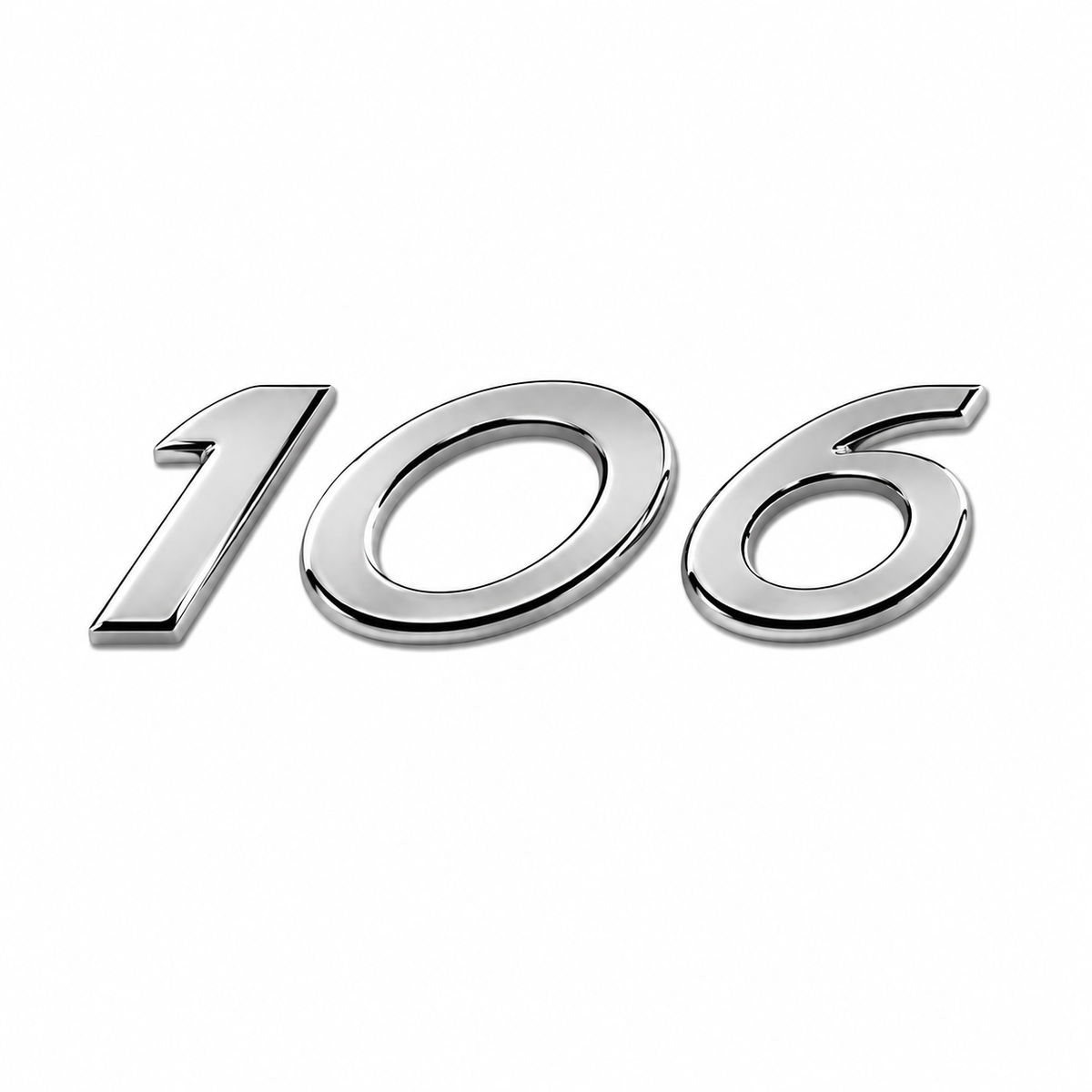 106 Krom Bagaj Yazısı Peugeot Uyumlu
