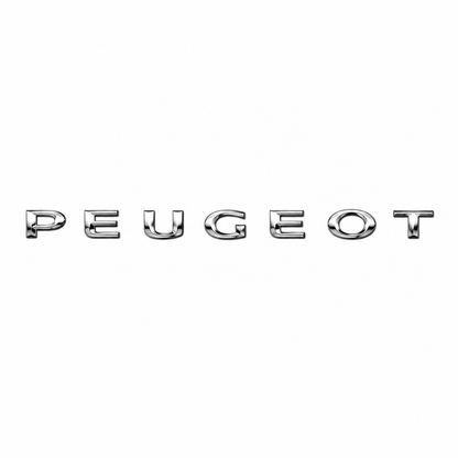 Peugeot 508 Krom Bagaj Yazısı Peugeot Uyumlu
