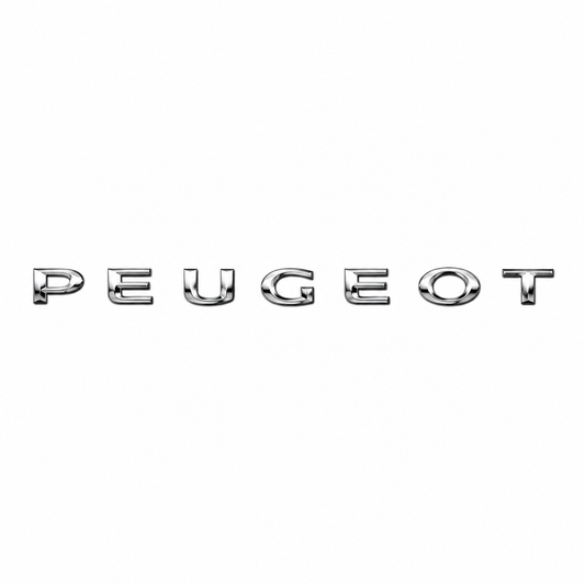 Peugeot 508 Krom Bagaj Yazısı Peugeot Uyumlu