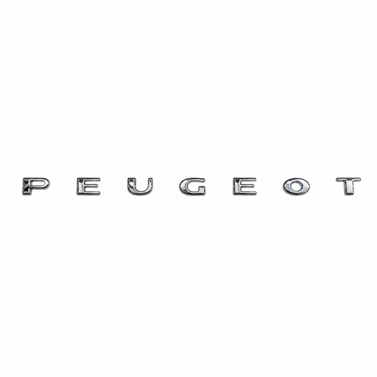 Peugeot Krom Bagaj Yazısı Peugeot Uyumlu