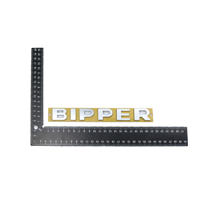 Bipper Ölçü: 190x25 mm Krom Bagaj Yazısı Peugeot Uyumlu