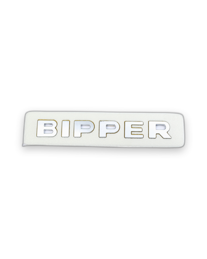 Bipper Ölçü: 190x25 mm Krom Bagaj Yazısı Peugeot Uyumlu