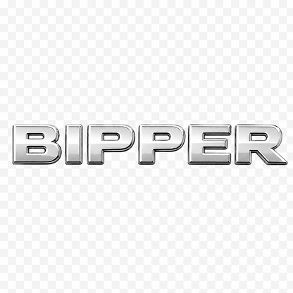 Bipper Ölçü: 190x25 mm Krom Bagaj Yazısı Peugeot Uyumlu