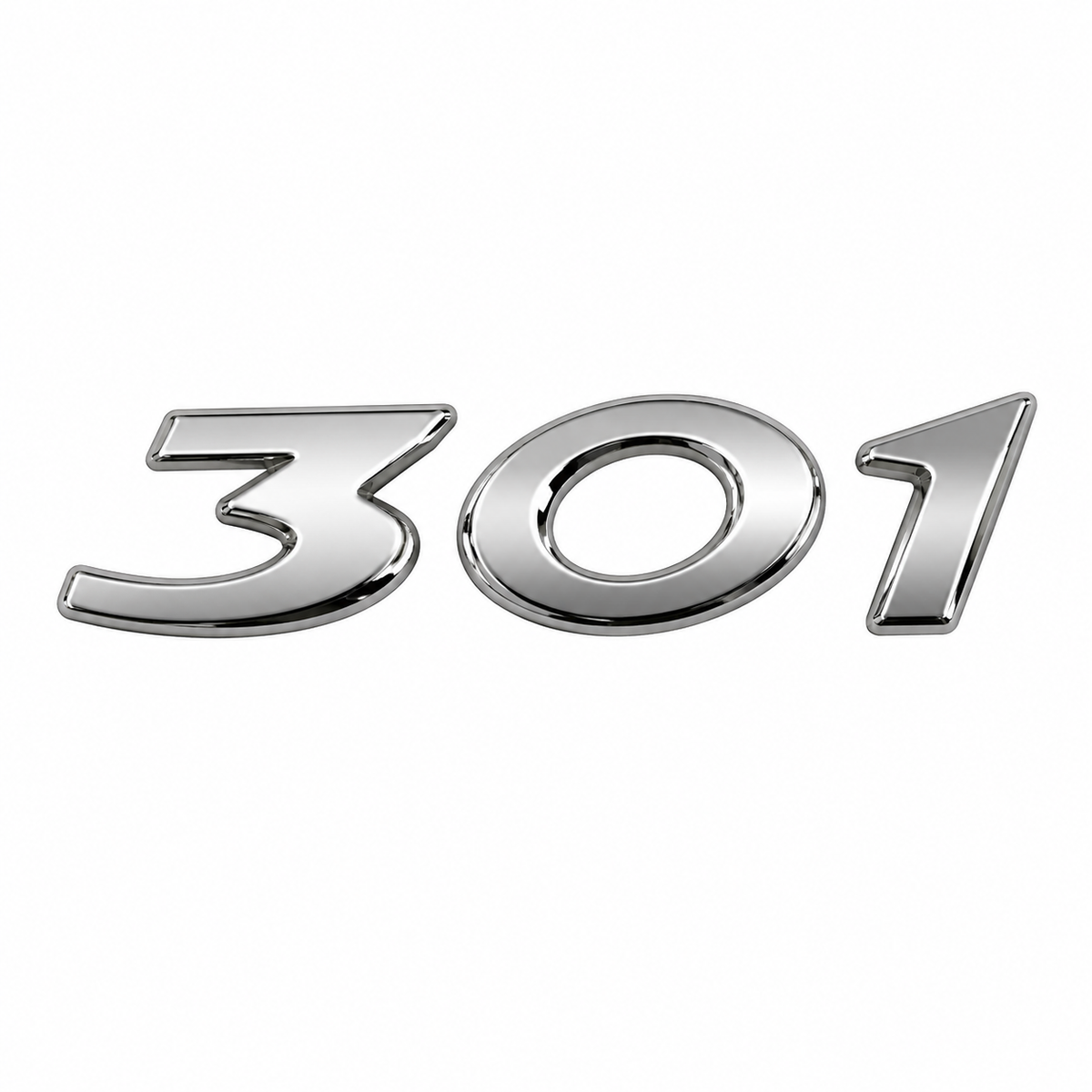 301 Krom Bagaj Yazısı Peugeot Uyumlu