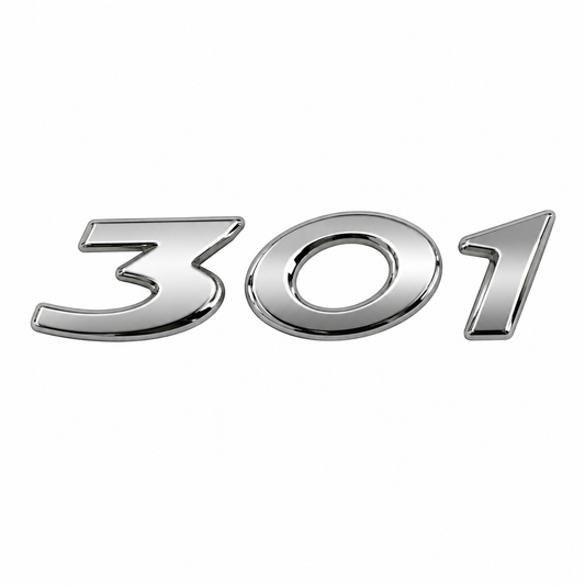 301 Krom Bagaj Yazısı Peugeot Uyumlu