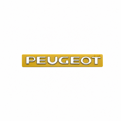 Peugeot Krom Bagaj Yazısı Peugeot Uyumlu