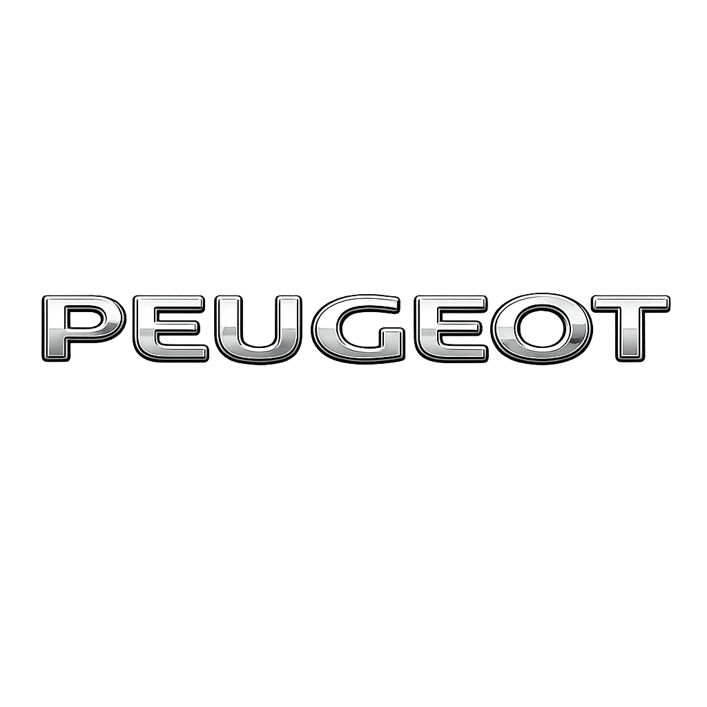 Peugeot Ölçü: 225x25 Krom Bagaj Yazısı Peugeot Uyumlu