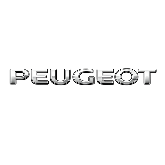Peugeot Ölçü: 225x25 Krom Bagaj Yazısı Peugeot Uyumlu