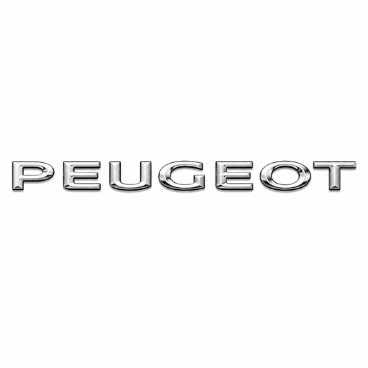 Peugeot Krom Bagaj Yazısı Peugeot Uyumlu