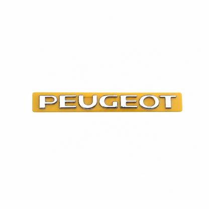 Peugeot Krom Bagaj Yazısı Peugeot Uyumlu