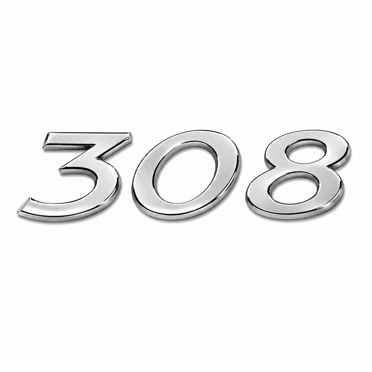 308 Krom Bagaj Yazısı Peugeot Uyumlu