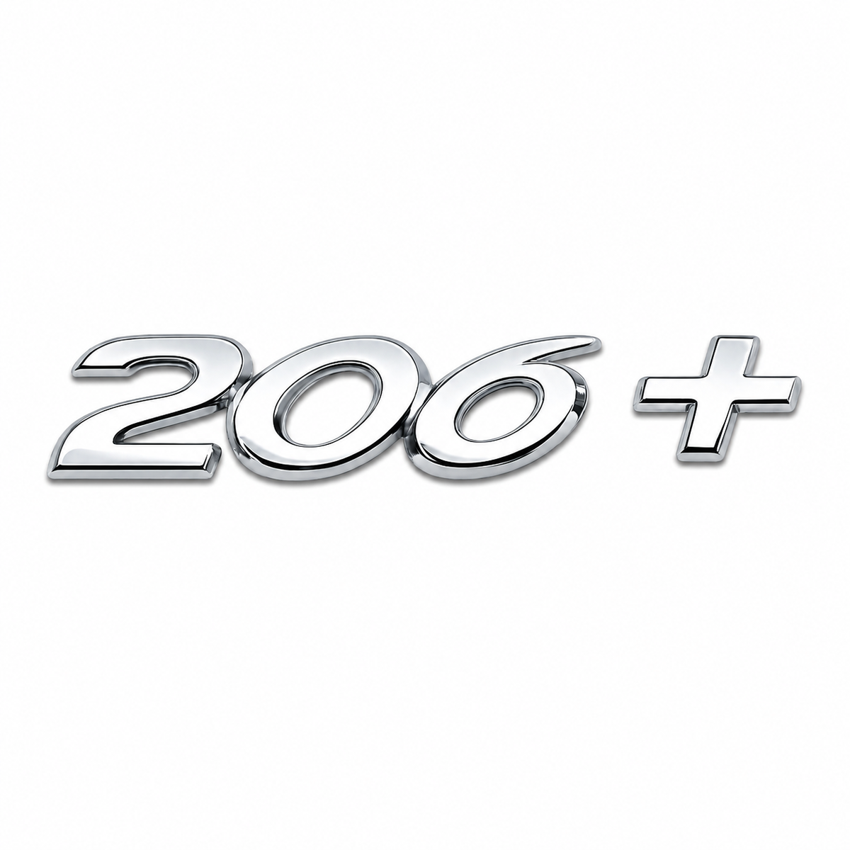 206+ Krom Bagaj Yazısı Peugeot Uyumlu