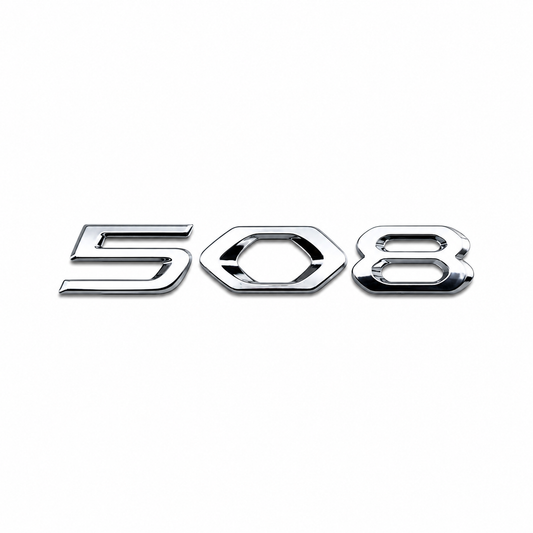 508 Büyük varyant Krom Bagaj Yazısı Peugeot Uyumlu