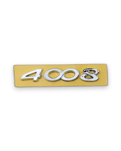 4008 Krom Bagaj Yazısı Peugeot Uyumlu