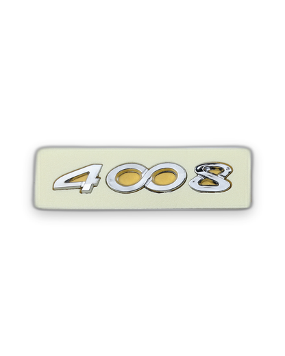 4008 Krom Bagaj Yazısı Peugeot Uyumlu