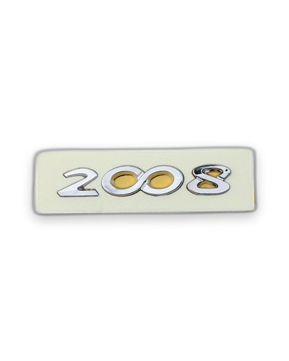 2008 Krom Bagaj Yazısı Peugeot Uyumlu