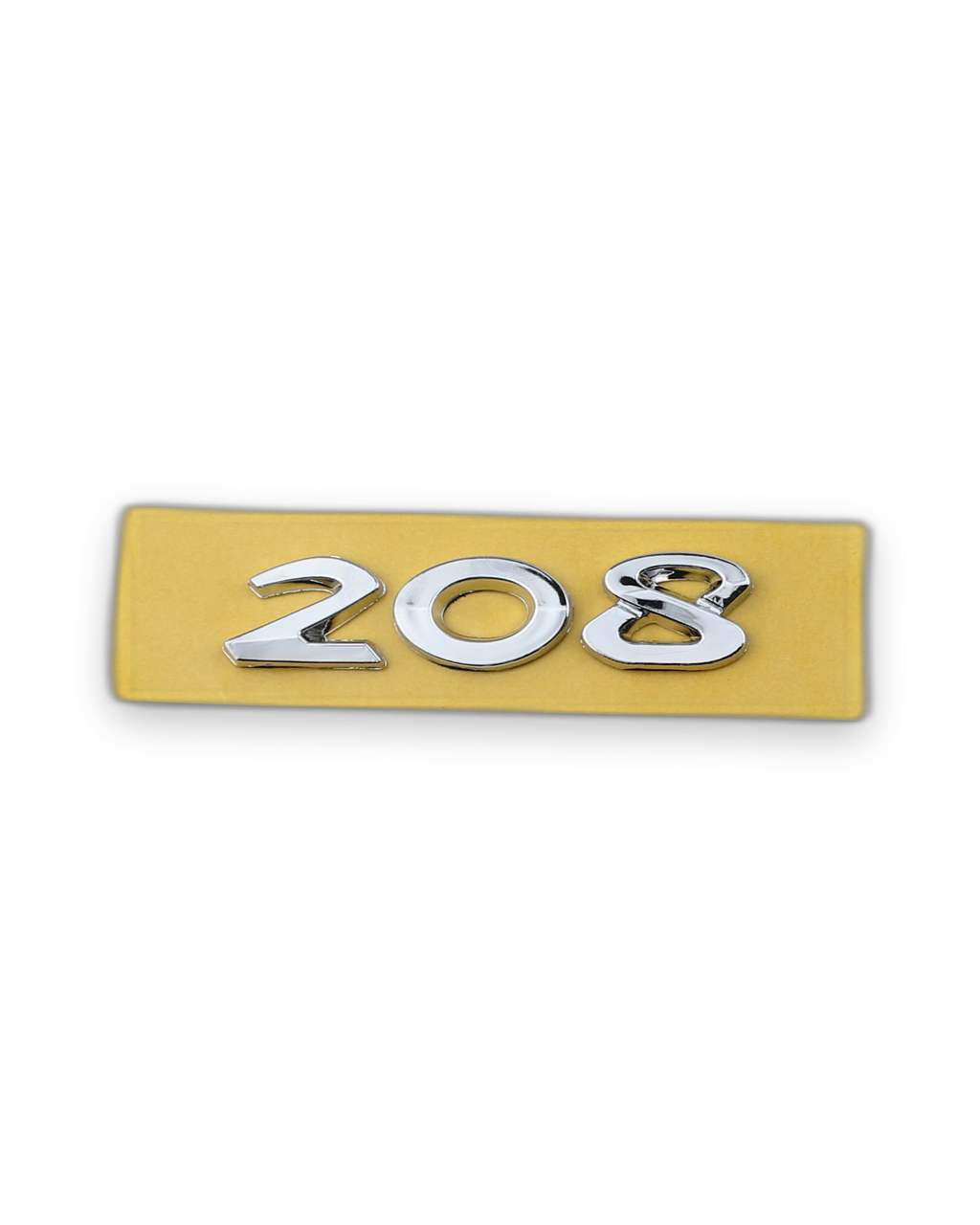 208 Krom Bagaj Yazısı Peugeot Uyumlu