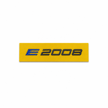 E 208 Gri Bagaj Yazısı Peugeot Uyumlu