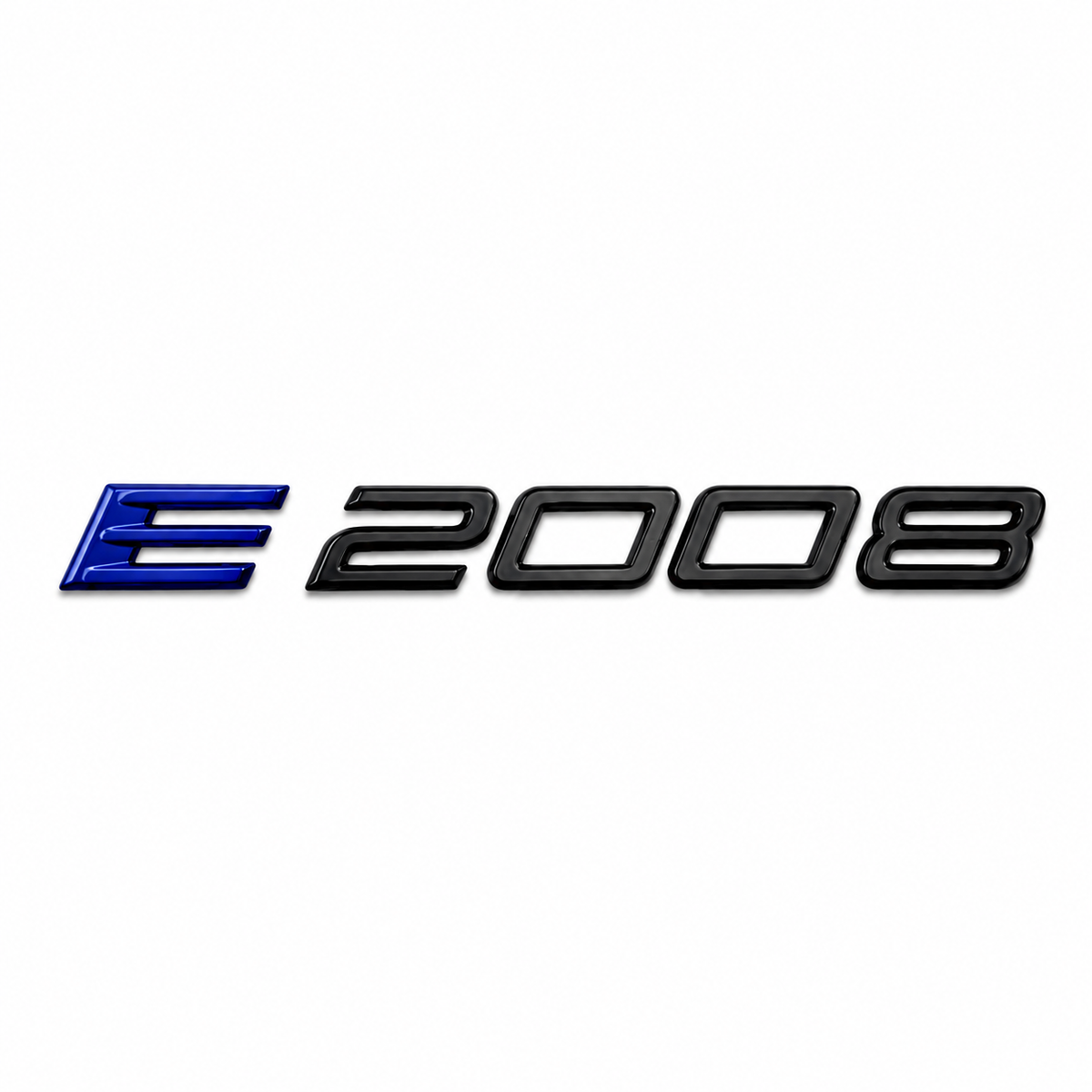 E 2008 Gri Bagaj Yazısı Peugeot Uyumlu