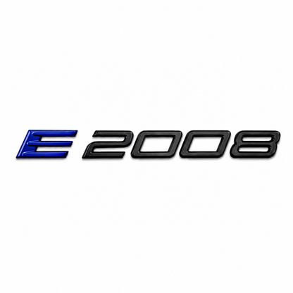 E 2008 Gri Bagaj Yazısı Peugeot Uyumlu
