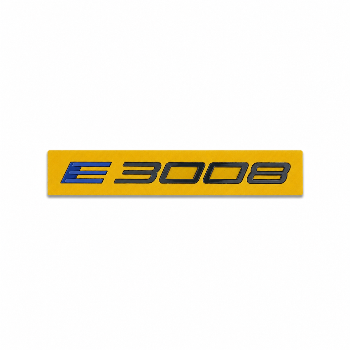 E 3008 Gri Bagaj Yazısı Peugeot Uyumlu