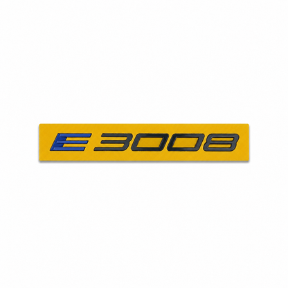 E 3008 Gri Bagaj Yazısı Peugeot Uyumlu