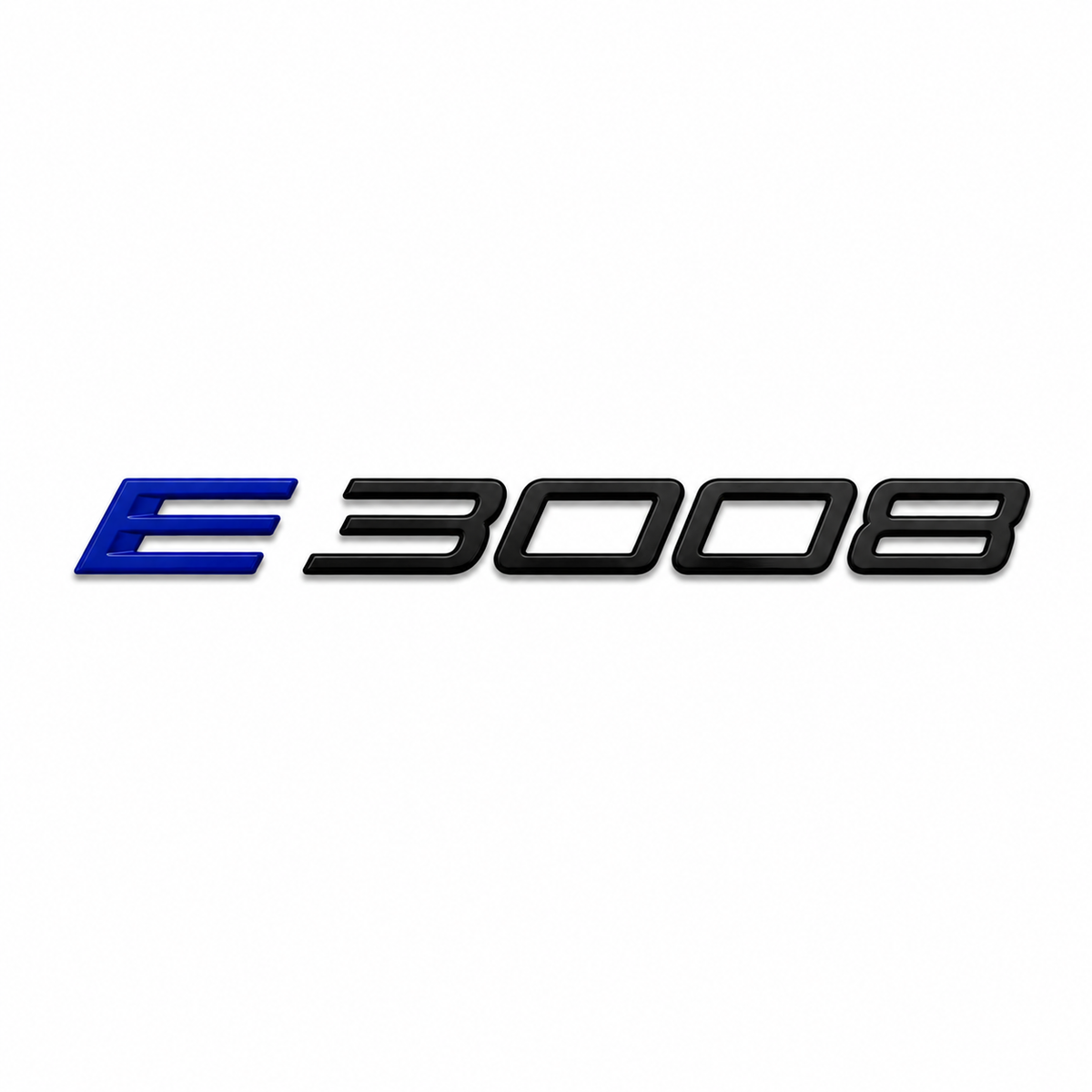 E 3008 Gri Bagaj Yazısı Peugeot Uyumlu