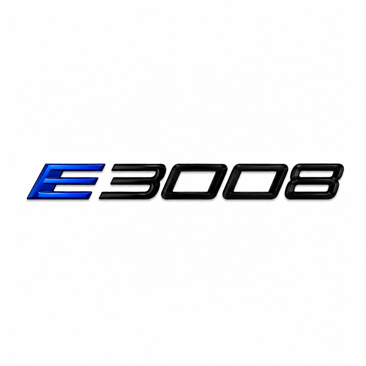 E 3008 Siyah Bagaj Yazısı Peugeot Uyumlu