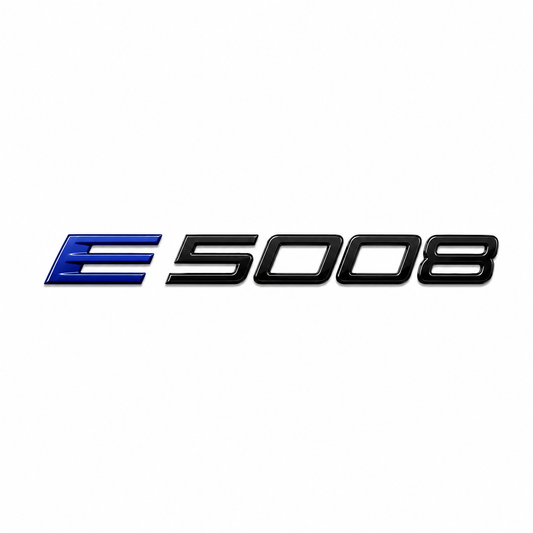 E 5008 Siyah Bagaj Yazısı Peugeot Uyumlu