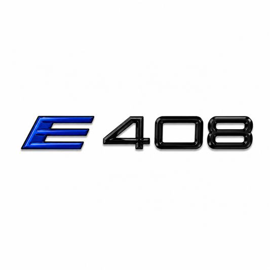 E 408 Siyah Bagaj Yazısı Peugeot Uyumlu