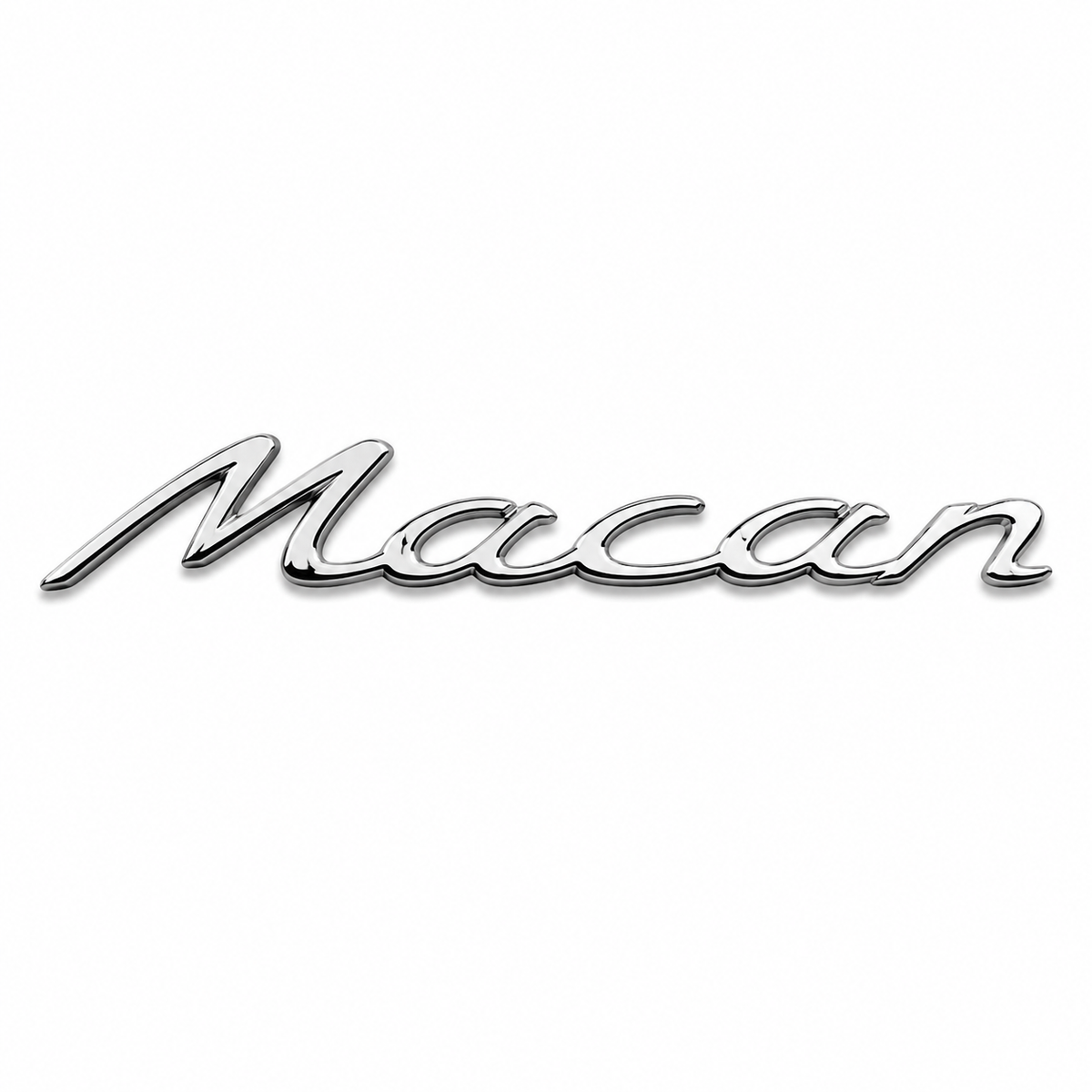 Macan Krom Bagaj Yazısı Porsche Uyumlu