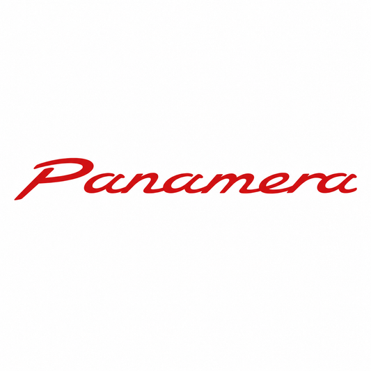 Panamera Kırmızı Bagaj Yazısı Porsche Uyumlu
