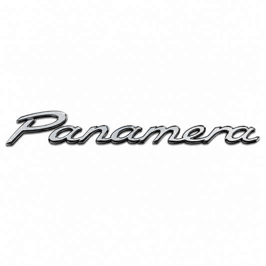 Panamera Krom Bagaj Yazısı Porsche Uyumlu