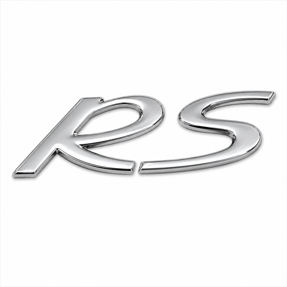 RS Ayrık yazı Krom Bagaj Yazısı Porsche Uyumlu