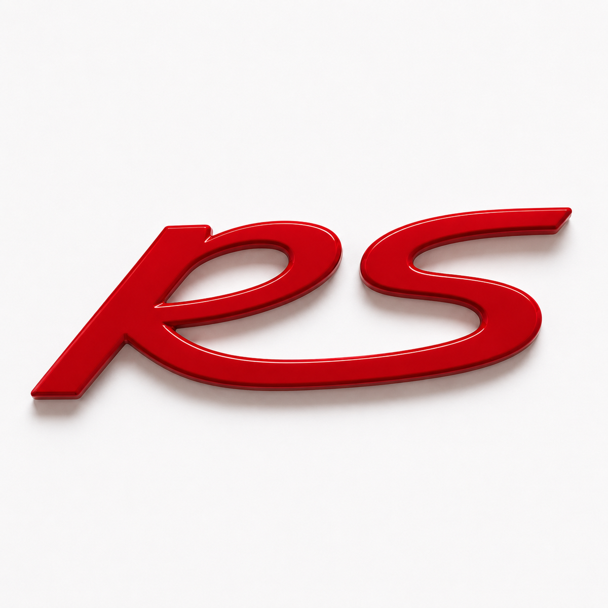 RS Kırmızı Bagaj Yazısı Porsche Uyumlu