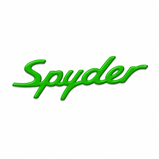 Spyder Yeşil Bagaj Yazısı Porsche Uyumlu