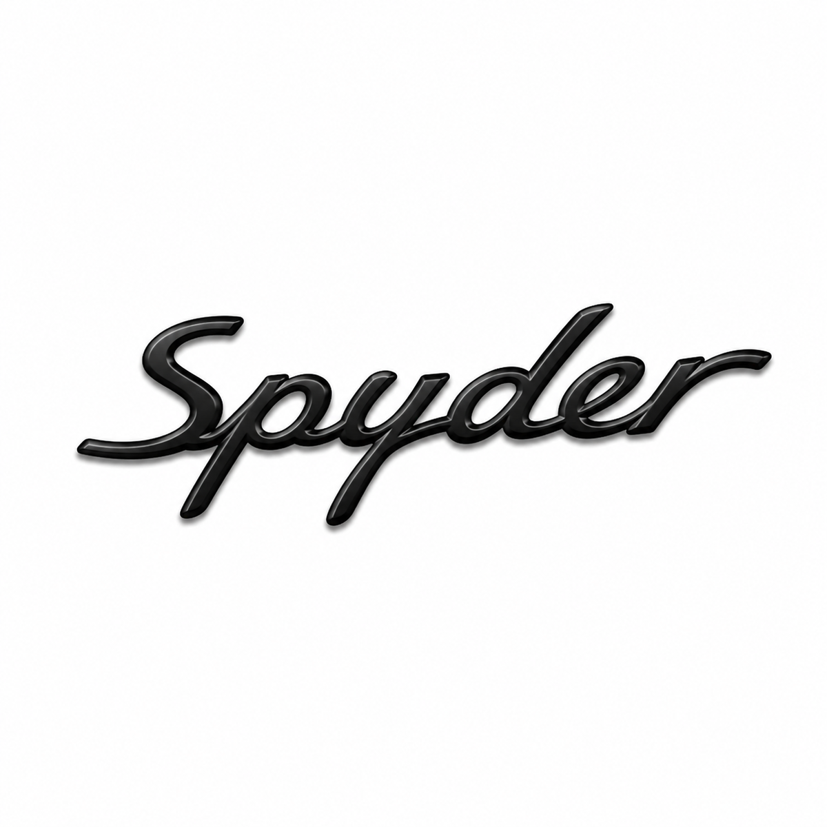 Spyder Siyah Bagaj Yazısı Porsche Uyumlu