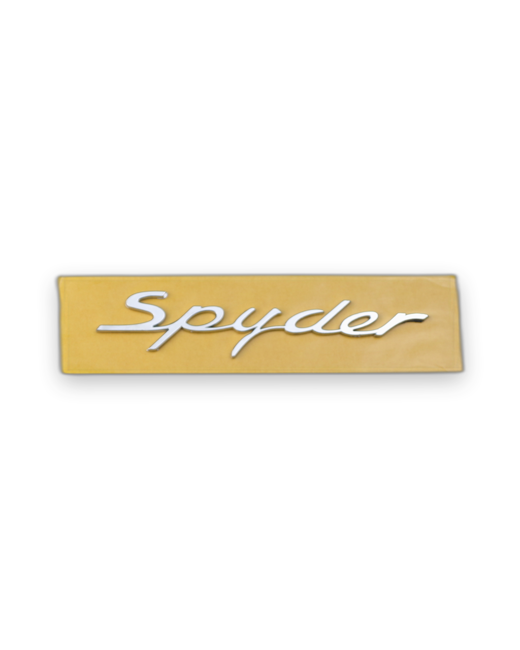 Spyder Krom Bagaj Yazısı Porsche Uyumlu