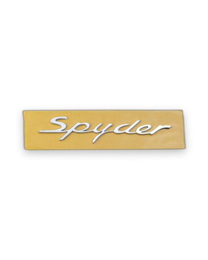 Spyder Krom Bagaj Yazısı Porsche Uyumlu