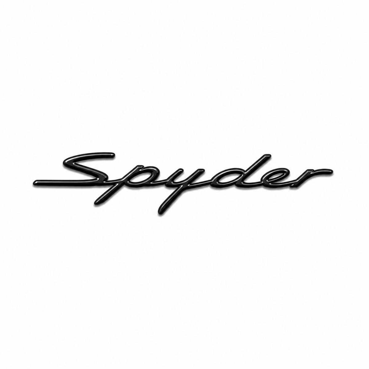 Spyder Krom Bagaj Yazısı Porsche Uyumlu