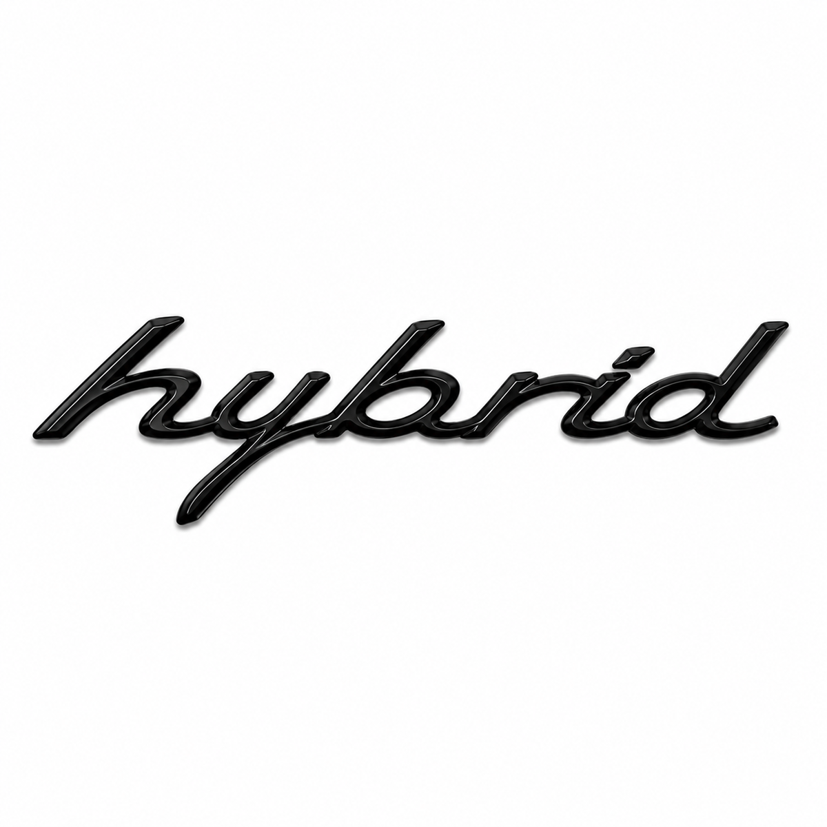 Hybrid Siyah Bagaj Yazısı Porsche Uyumlu