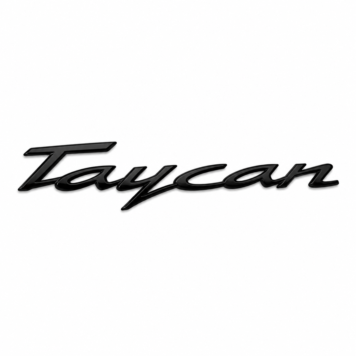 Taycan Siyah Bagaj Yazısı Porsche Uyumlu