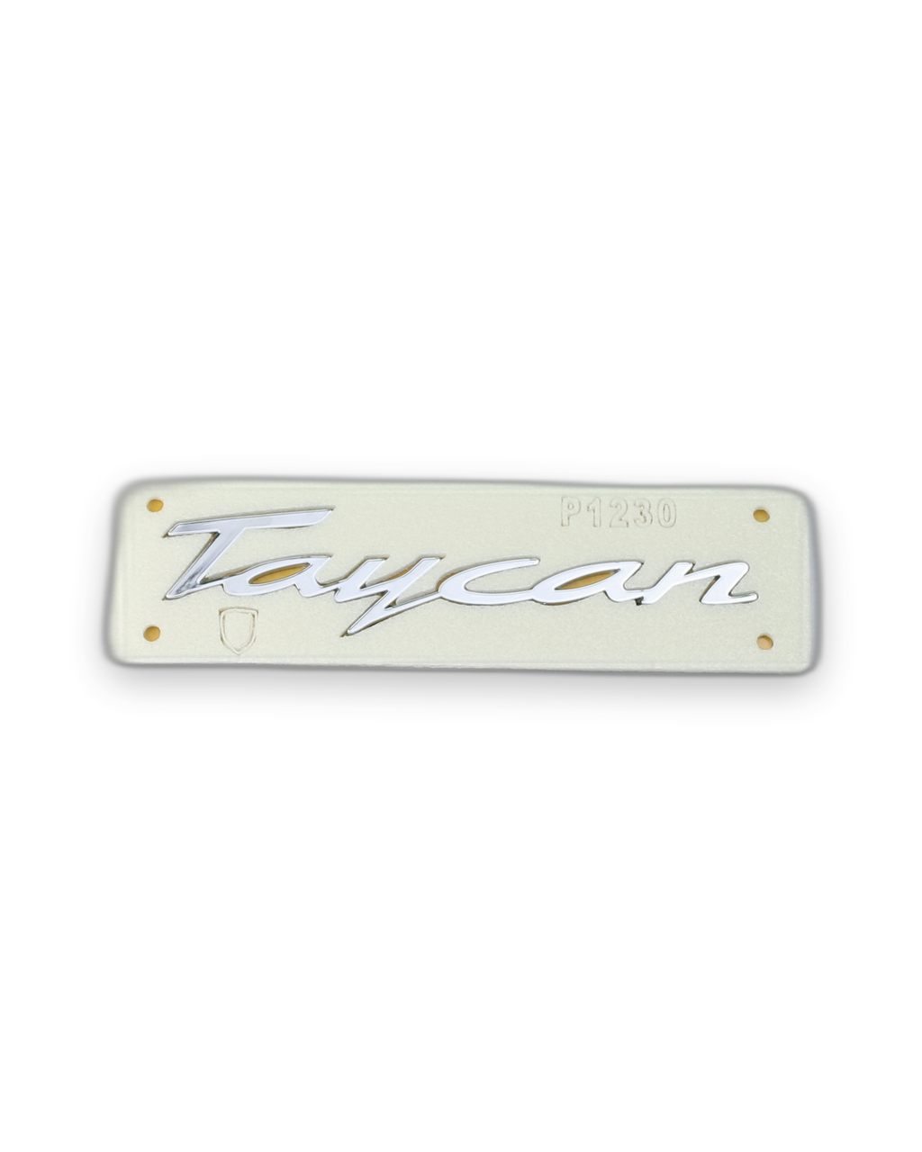 Taycan Krom Bagaj Yazısı Porsche Uyumlu