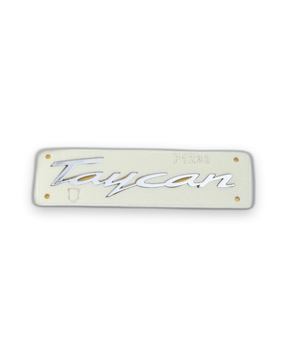 Taycan Krom Bagaj Yazısı Porsche Uyumlu
