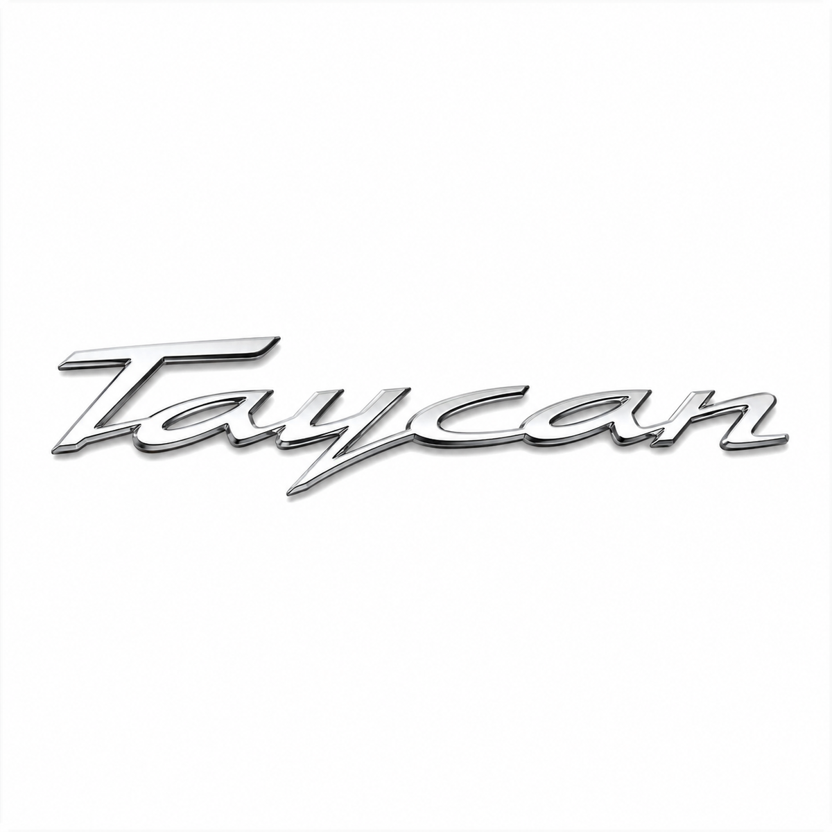 Taycan Krom Bagaj Yazısı Porsche Uyumlu