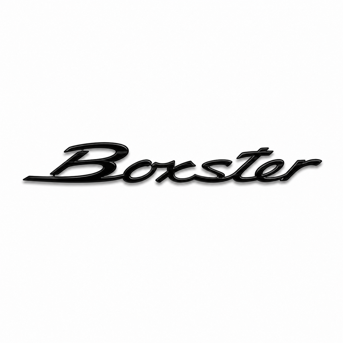 Boxster Büyük varyant Siyah Bagaj Yazısı Porsche Uyumlu