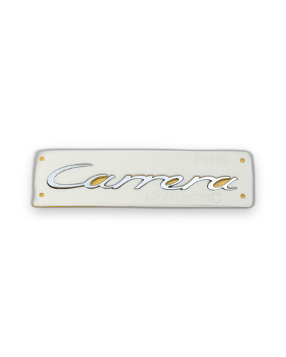 Carrera Y.M. Krom Bagaj Yazısı Porsche Uyumlu