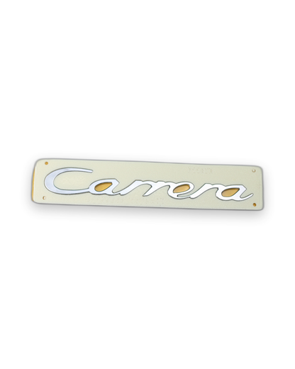 Carrera Büyük Krom Bagaj Yazısı Porsche Uyumlu