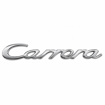 Carrera Büyük Krom Bagaj Yazısı Porsche Uyumlu